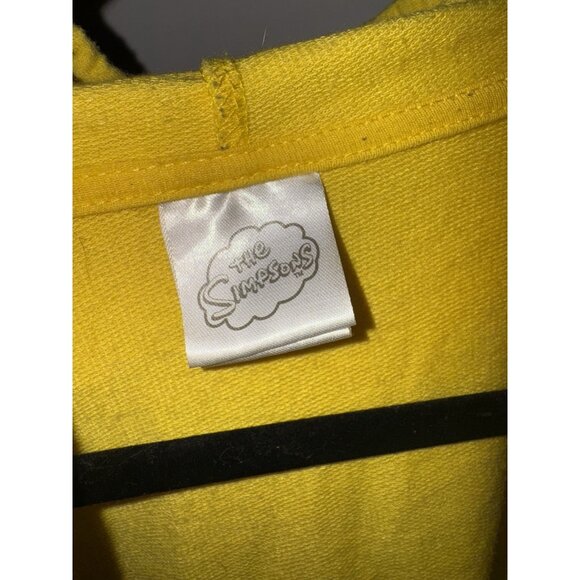 The Simpsons Bart Simpson EAT MY SHORTS Mens XL Hoodie Sweater Pull‎ Over HTF - Picture 5 of 9